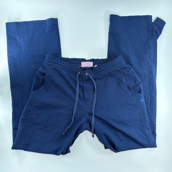 healing hands Pants - Healing Hands Blue Straight Leg Scrub Pants Women's Nurse Uniform